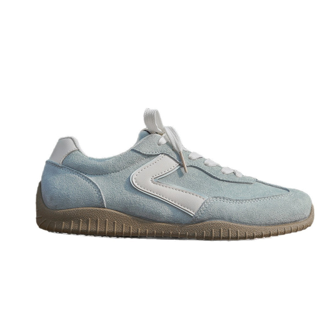 Damen Veloursleder-Optik Casual-Sneaker mit ergonomischer Komfortsohle Shop Nory