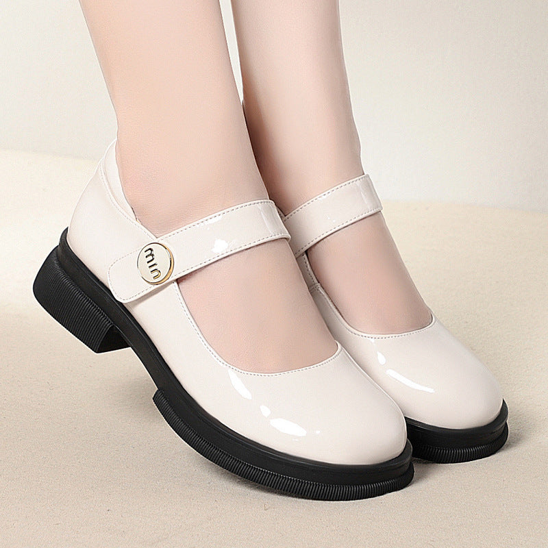 Damen Mary Jane Schuhe mit verstellbarem Riemen und rutschfester Sohle Shopnory