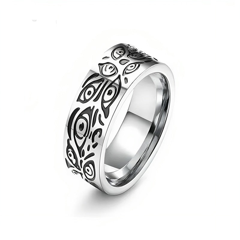 Herren Ring mit kunstvollem dekorativem Muster Shop Nory