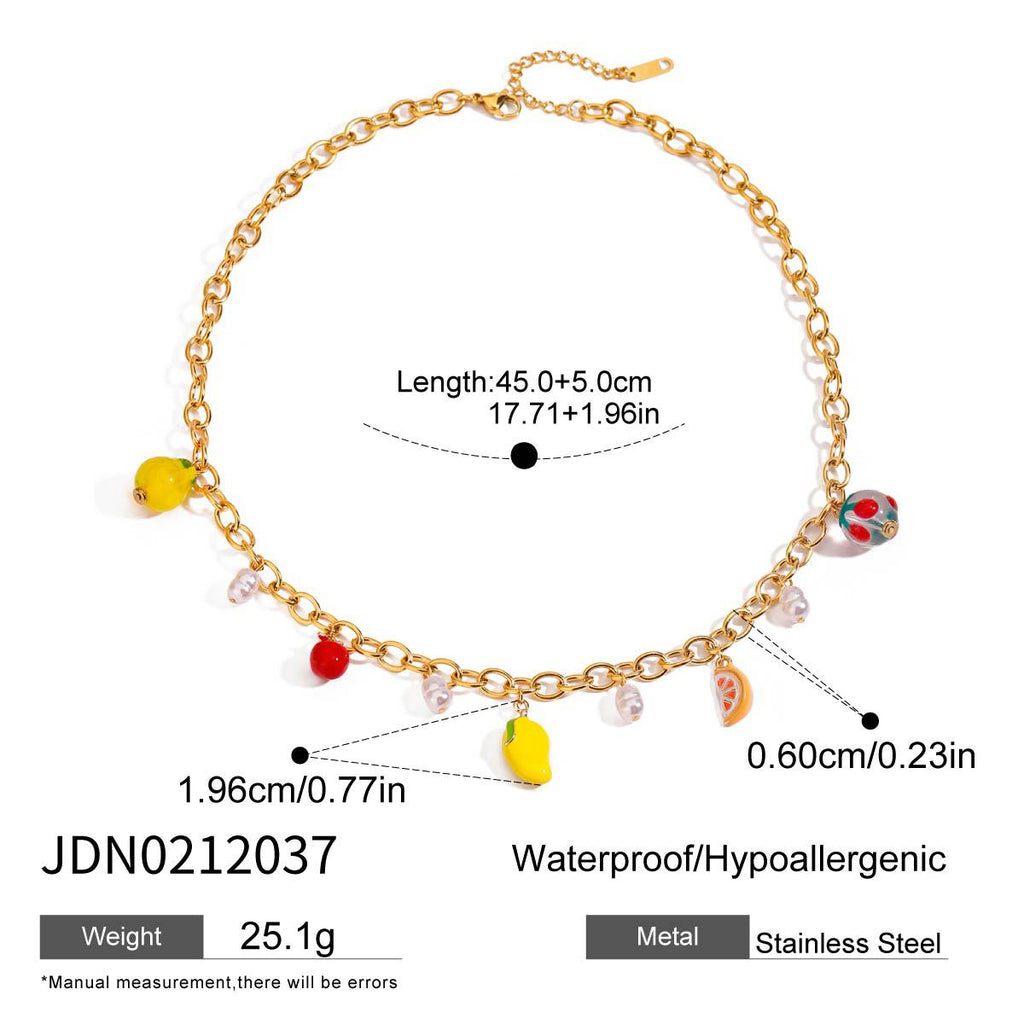 Damen Ohrhänger im charmanten Kirschdesign aus hypoallergenem Edelstahl Shop Nory