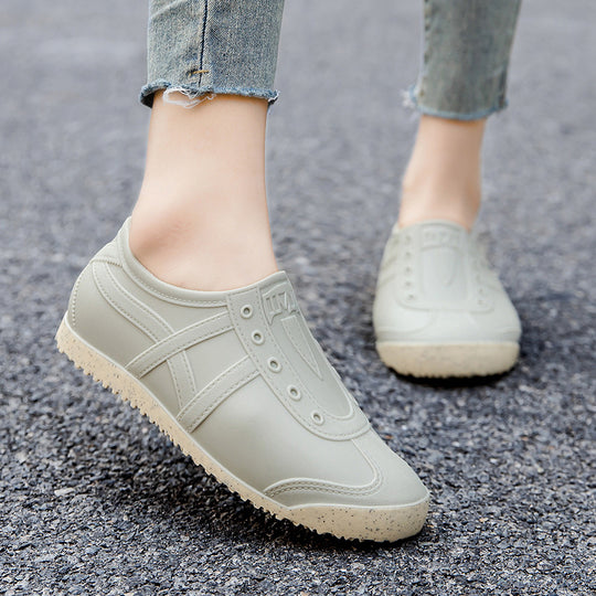 Damen Schlupf-Gummi-Sneaker mit nahtlosem Obermaterial und rutschfester Profilsohle Shop Nory