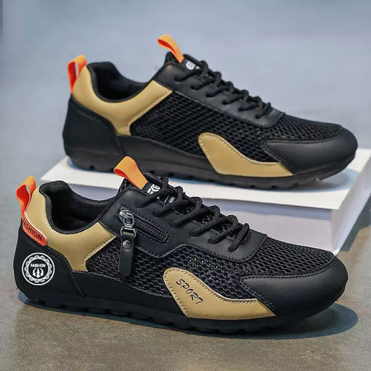 Herren Sportliche Outdoor-Sneaker mit Reißverschluss-Detail und griffiger Trail-Sohle Shop Nory
