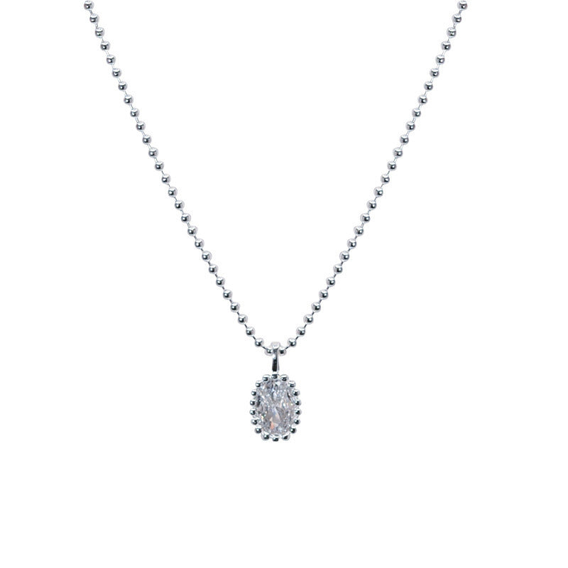 Damen elegante Halskette mit Kristall Shop Nory