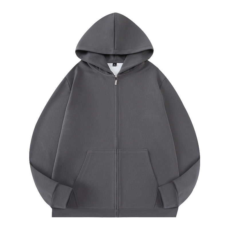 Unisex Oversize Kapuzen‑Zipjacke aus French‑Terry mit verdeckter Nahtführung Shop Nory