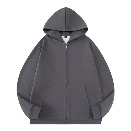 Unisex Oversize Kapuzen‑Zipjacke aus French‑Terry mit verdeckter Nahtführung Shop Nory