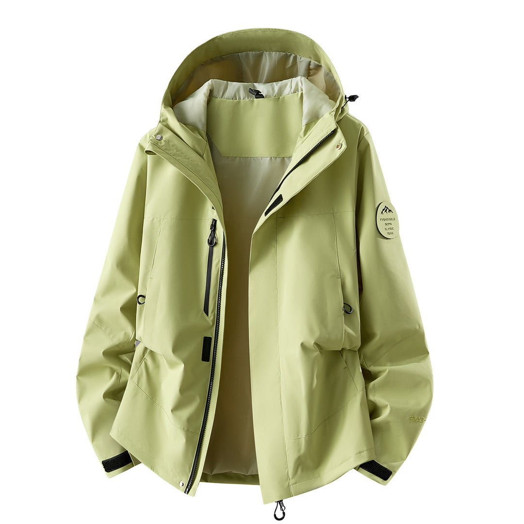 Herren wasserdichte Outdoorjacke mit abnehmbarer Fleece-Innenjacke Shop Nory
