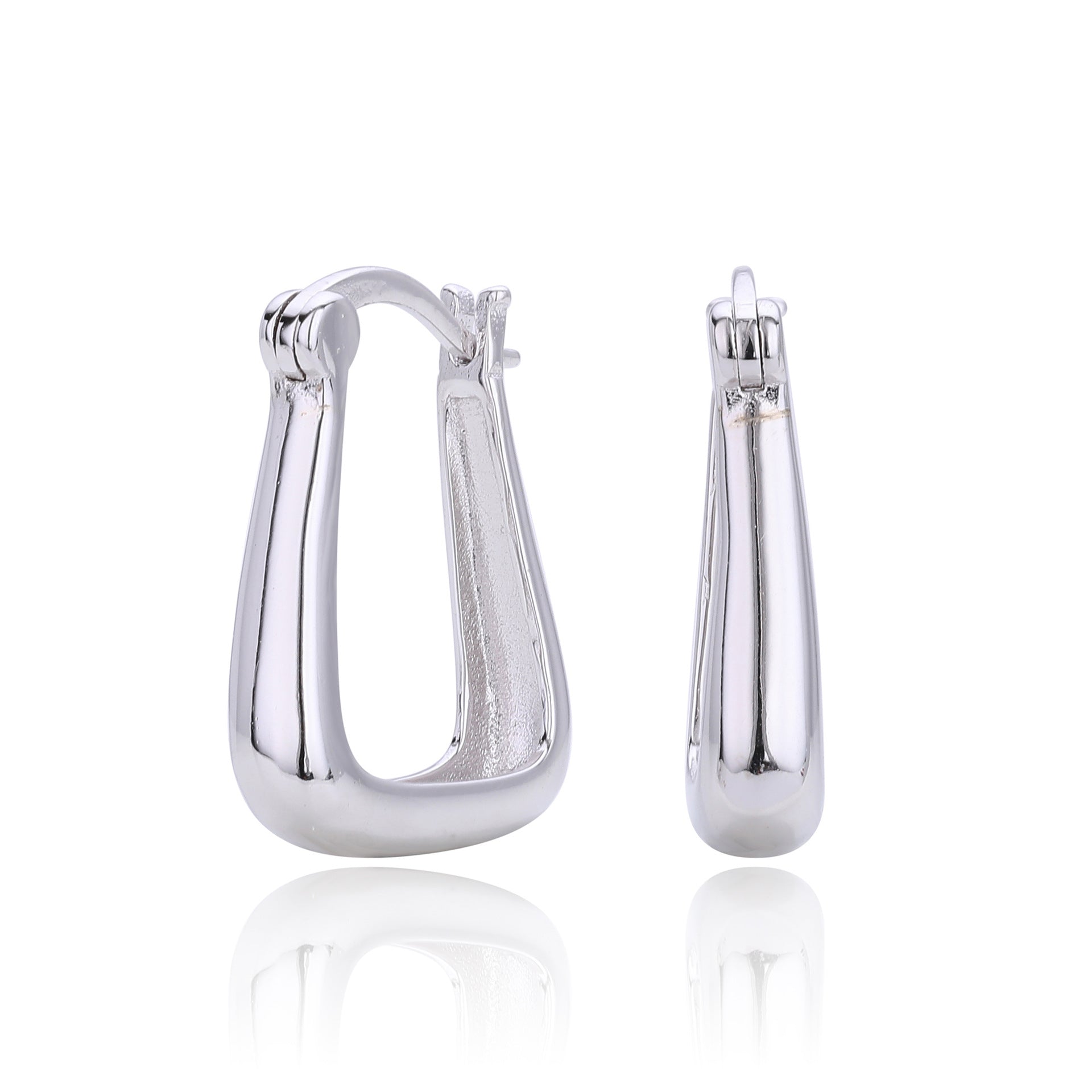 Damen Ohrhänger im modernen, minimalistischen Design aus 925 Sterling Silber Shop Nory