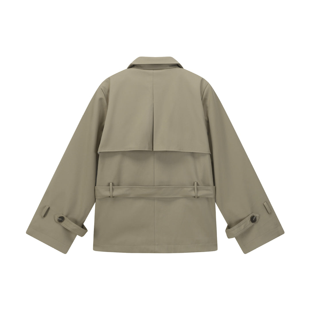 Damen Doppelreihiger Trenchcoat Shop Nory