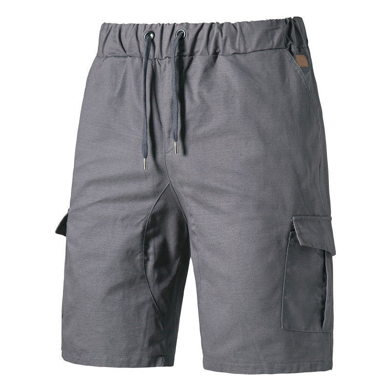 Herren Cargo-Shorts mit elastischem Bund und praktischen Taschen