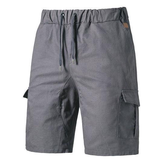 Herren Cargo-Shorts mit elastischem Bund und praktischen Taschen