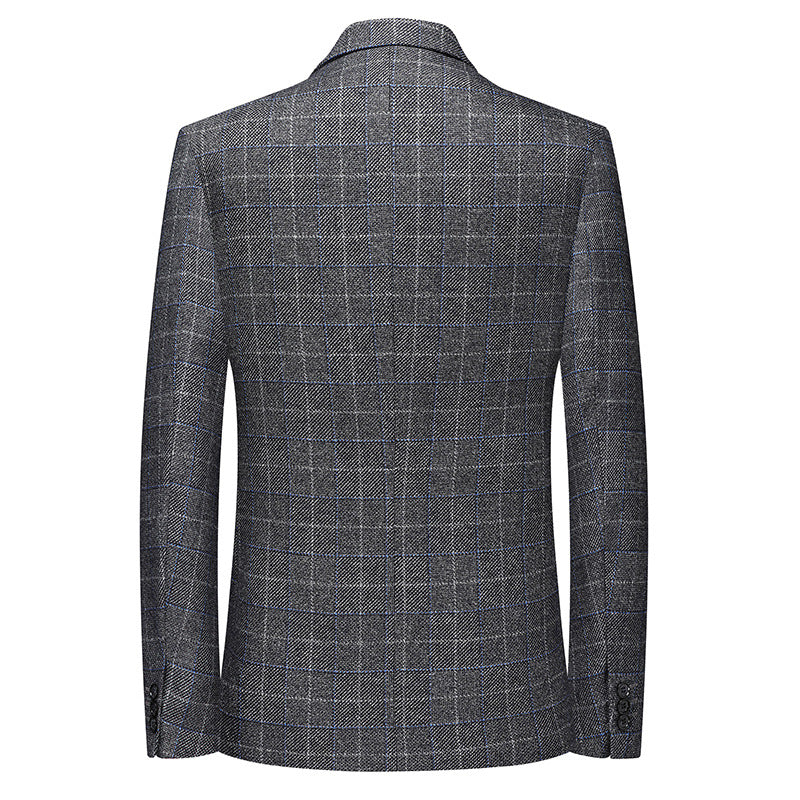 Herren Tailliertes Business-Sakko mit Glencheck und leichtem Innenfutter Shop Nory
