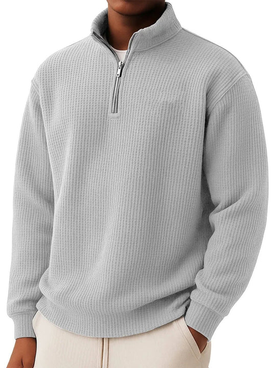 Herren Hochwertiger Pullover mit Reißverschluss Shop Nory