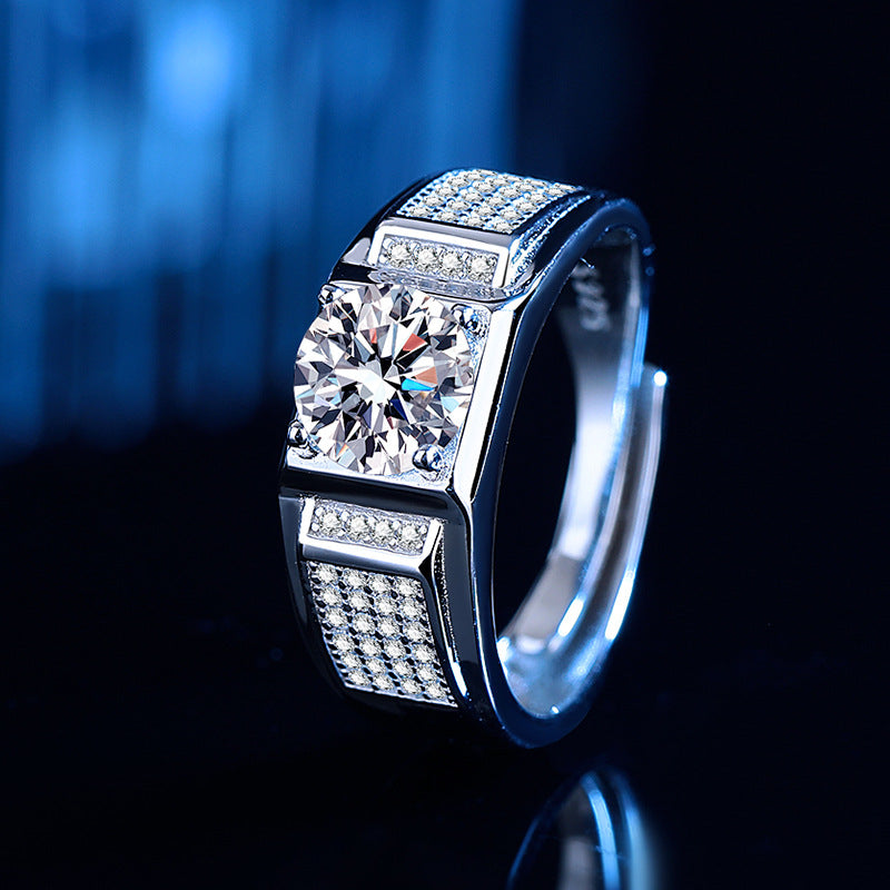 Damen Ring mit funkelndem Zirkonia-Akzent und modernem Design Shop Nory