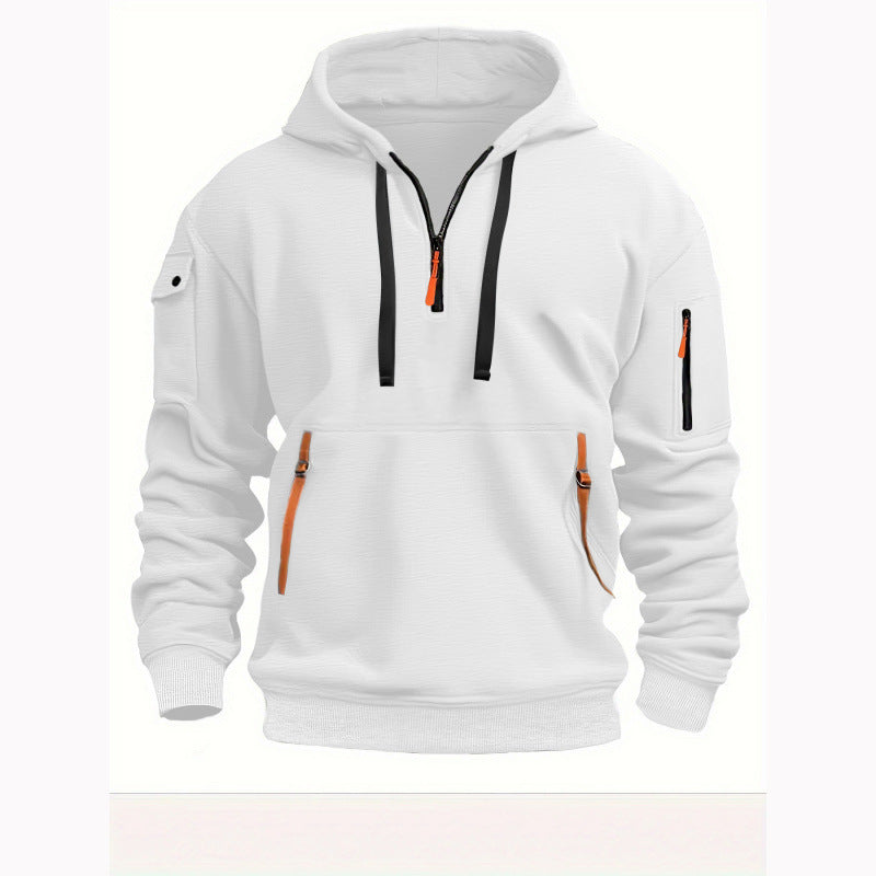Herren Freizeit Kapuzenpullover mit praktischen Taschen Shop Nory