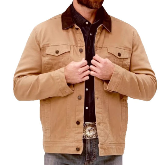 Herren Robuste Denimjacke