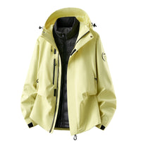 Daunen-Innenjacke - Mondschatten-Gelb