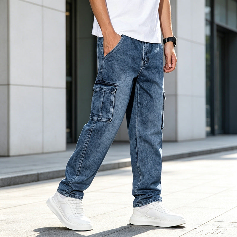 Herren Utility Cargo-Jeans Shop Nory