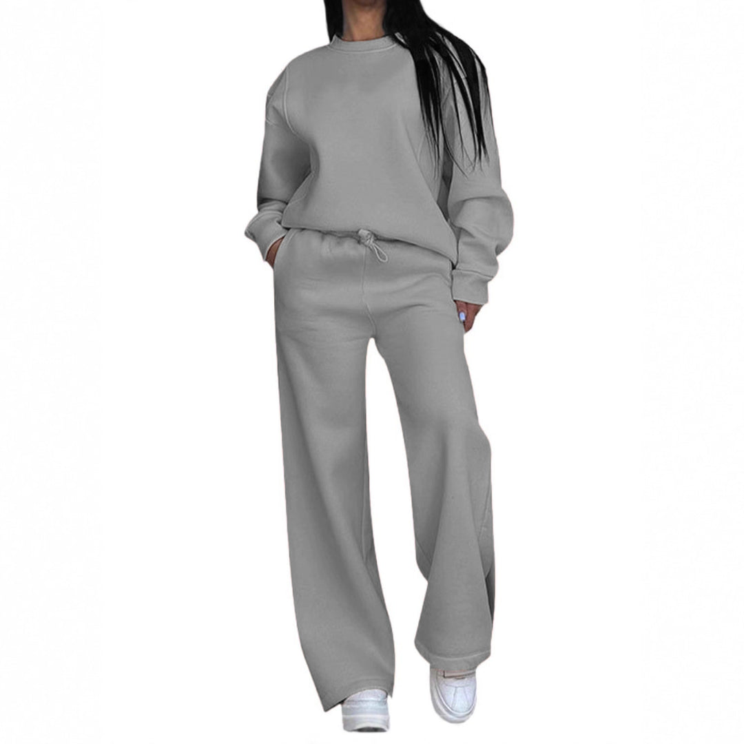 Damen nan lässiges Oversize Sweatshirt und weite Jogginghose Set Shop Nory