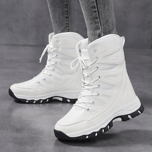 Damen High-Top Outdoor-Schuhe mit rutschfester Sohle und atmungsaktivem Obermaterial