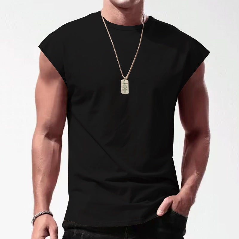 Herren Ärmelloses Sportshirt aus atmungsaktivem Material mit stylischem Design