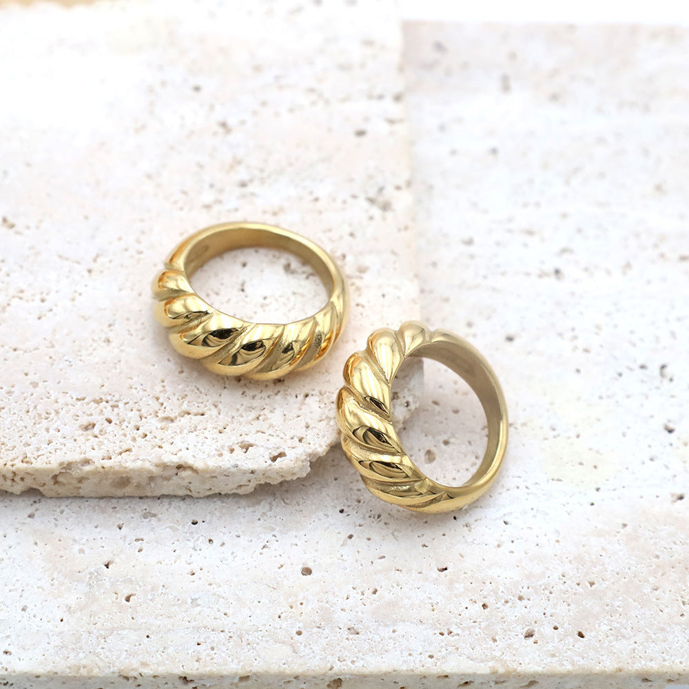 Damen Eleganter Verlobungsring mit gewundenem Design Shop Nory