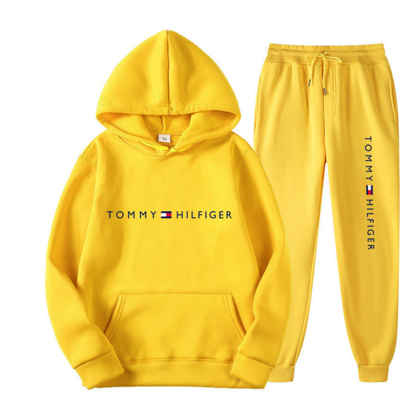 Damen Sweatanzug mit gemütlichem Kapuzensweater und lässiger Jogginghose Shopnory