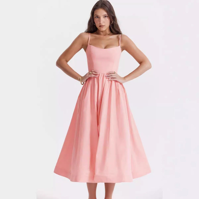 Damen Maxi-Kleid mit floralem Design