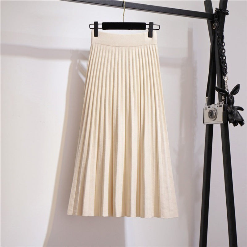 Damen Plissee Midirock Shop Nory
