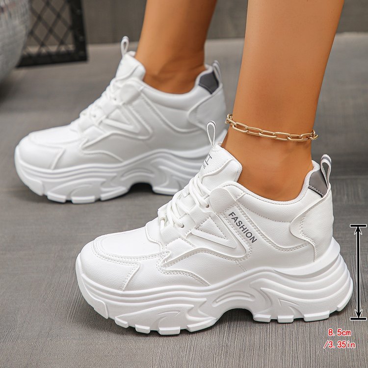 Damen Sneaker mit sportlichem Design und dämpfender Sohle