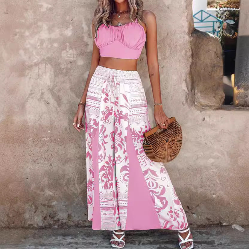 Damen Maxirock mit Ethno-Print, Smock-Bund und fließender A-Linie Shop Nory
