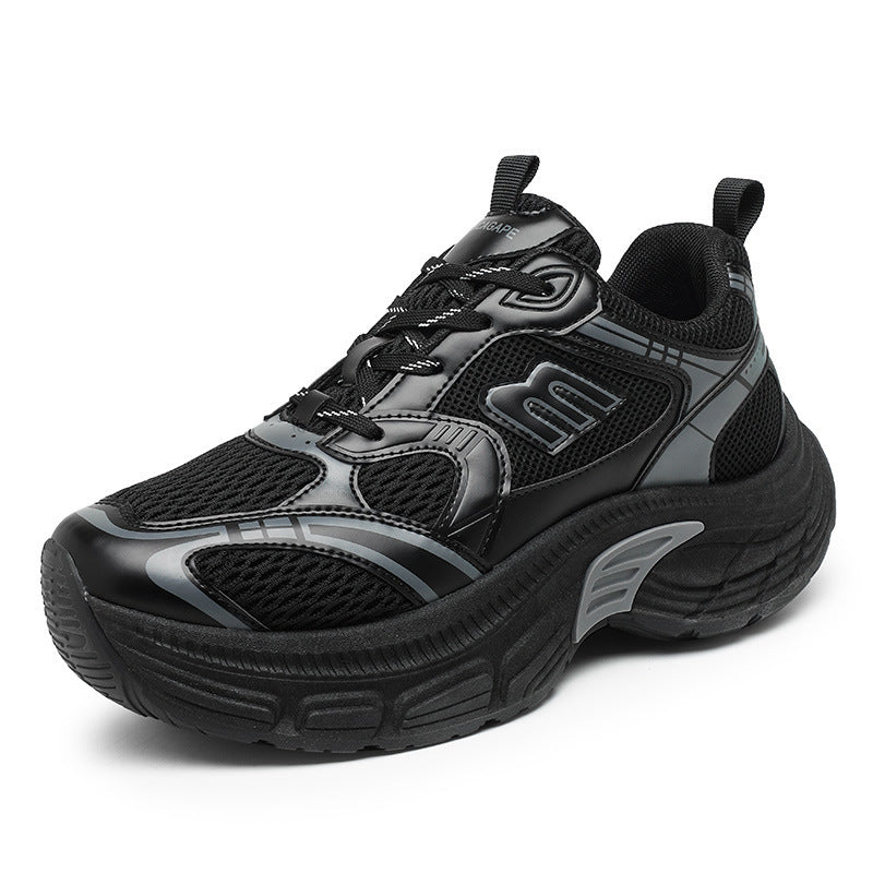 Unisex Voluminöse Mesh-Runner mit atmungsaktivem Obermaterial und stoßdämpfender Plateausohle Shopy Nory
