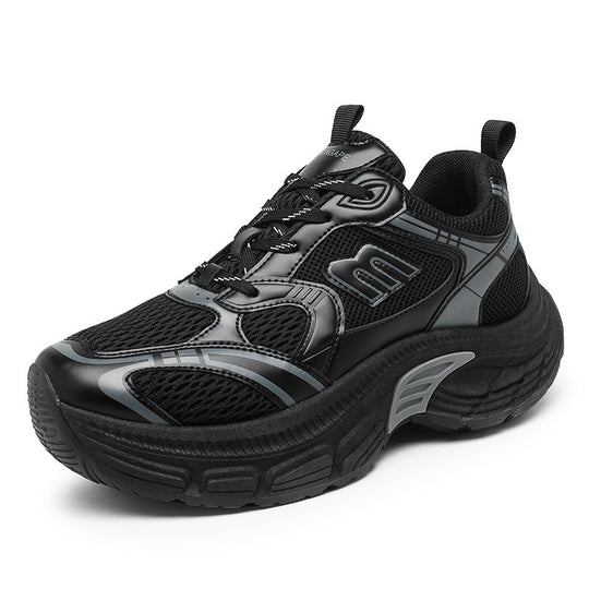 Unisex Voluminöse Mesh-Runner mit atmungsaktivem Obermaterial und stoßdämpfender Plateausohle Shopy Nory