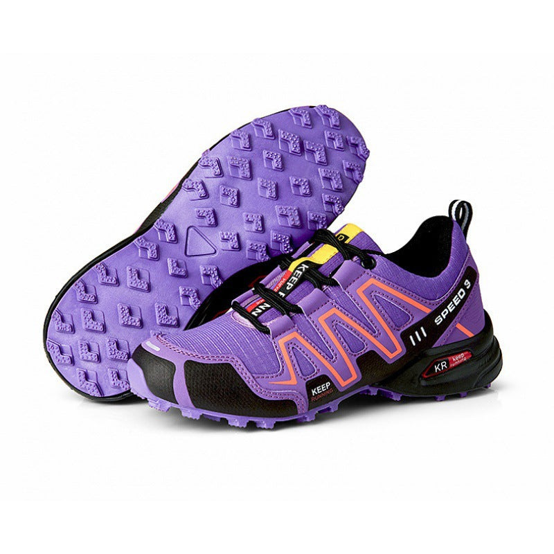 Damen Trail-Running Schuhe mit rutschfester Sohle und atmungsaktivem Obermaterial