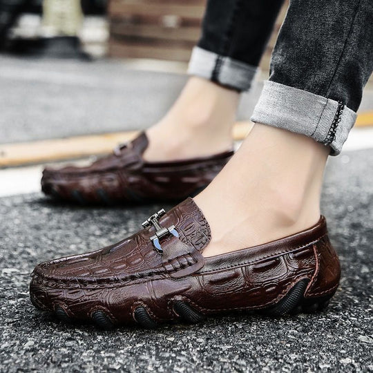 Herren Elegante Mokassins Shop Nory