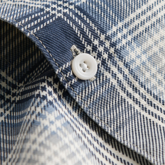 Herren Karierter Baumwoll-Überhemd im Casual-Layering‑Stil mit Pattentaschen Shop Nory