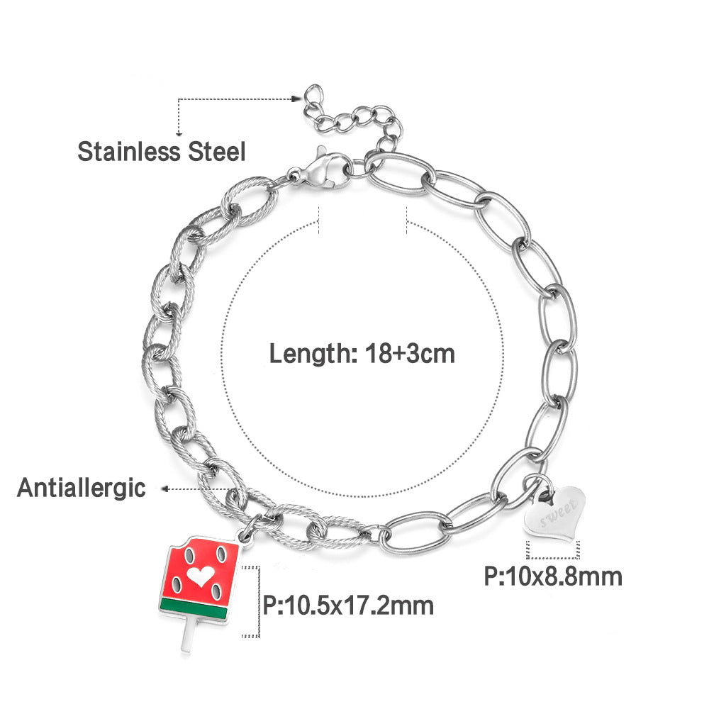 Damen Herzförmige Edelstahl Ohrstecker Shop Nory 1783008980