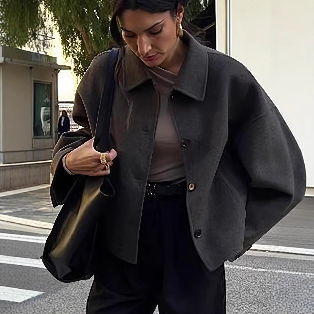 Damen Elegante und bequeme Kurzjacke Shopnory