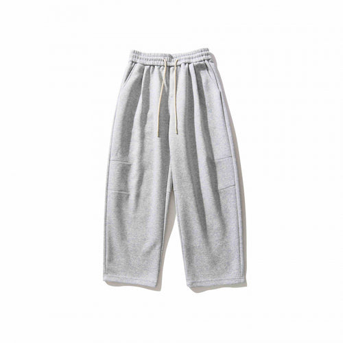 Unisex Weite Relaxed-Jogginghose aus French-Terry mit hohem Elastikbund und Kordelzug Shop Nory