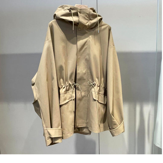 Damen Moderne Utility-Jacke mit hohem Kragen Shop Nory