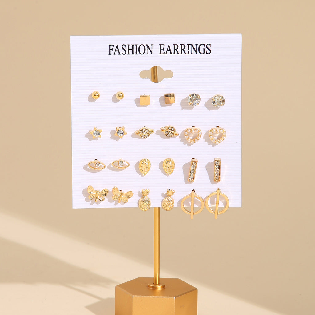 Damen Ohrringe Set mit verschiedenen verspielten Designs Shop Nory