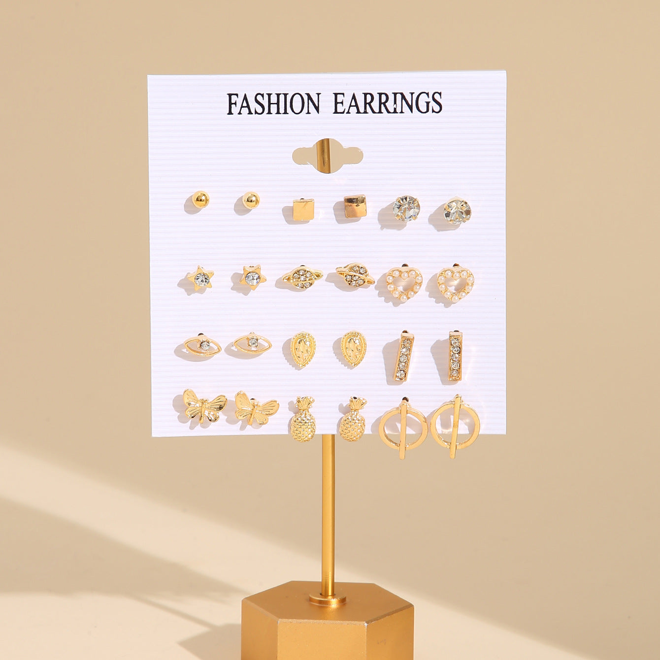 Damen Ohrringe Set mit verschiedenen verspielten Designs Shop Nory