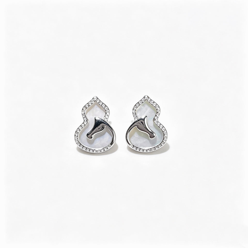 Damen Ohrstecker mit einzigartigem Muschel-Design Shop Nory