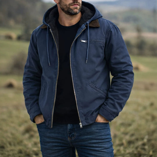 Herren Modische Funktionale Jacke mit Kapuze