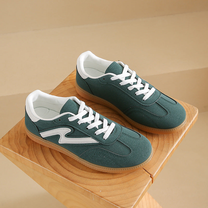 Damen Retro‑Sneaker mit Gumsohle, Kontraststreifen und gepolstertem Komfortfußbett Shop Nory