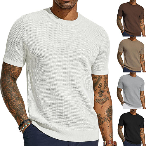 Herren atmungsaktives Netz-T-Shirt