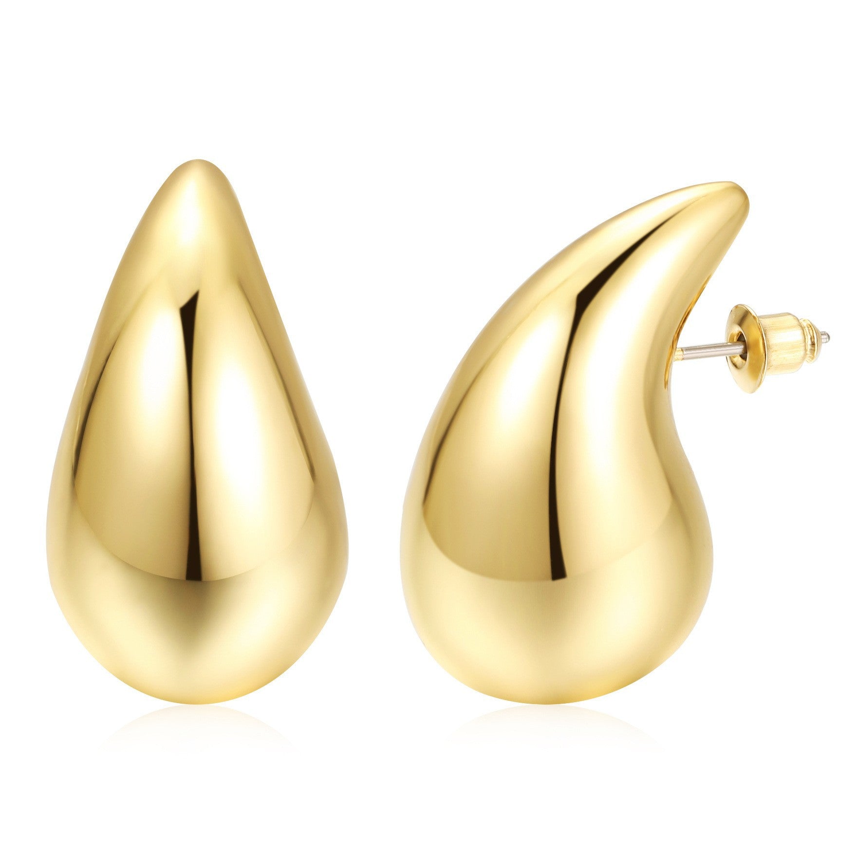 Damen Ohrringe im eleganten, skulpturalen Design Shop Nory