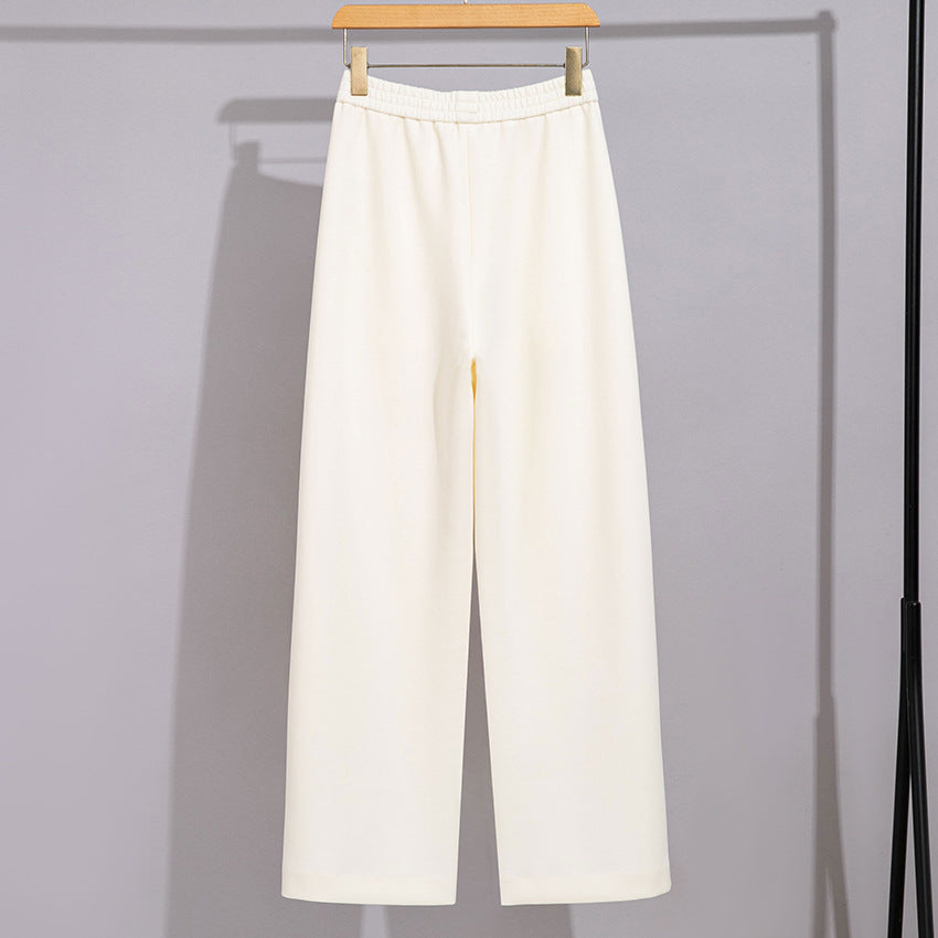 Damen Weite Jersey-Culotte mit hohem Taillenbund und versteckten Eingrifftaschen Shop Nory