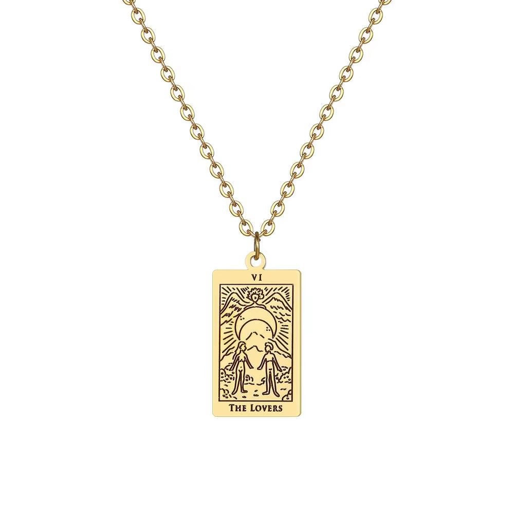 Damen Anhänger mit einzigartigem Tarot-Motiv Shop Nory