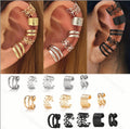 Damen Ohrcuff-Set mit vielfältigen Designs und kreativen Strukturierungen Shop Nory
