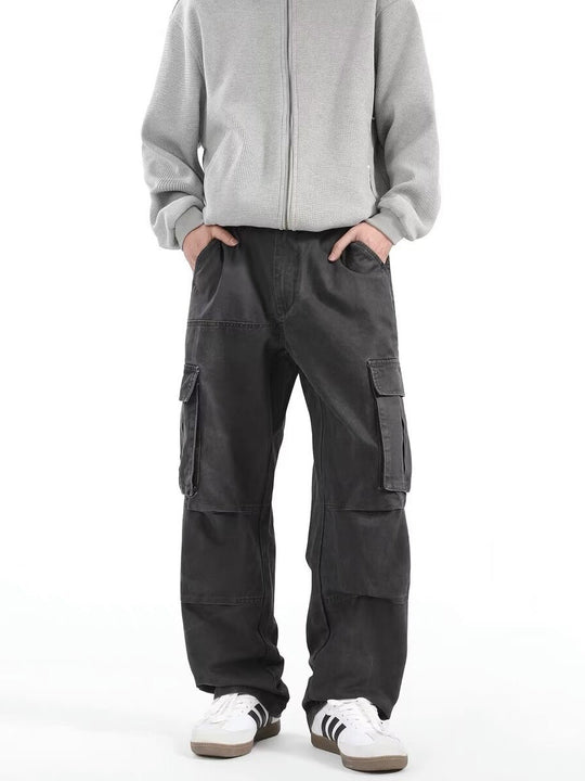 Herren Cargo-Hose mit strapazierfähigem Material und großzügigen Taschen